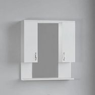 Denko Akyazi 80 cm Mdf Beyaz Banyo Dolabi Ust Modulu
