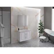 Denko Beyaz Royal 65 cm Banyo Dolabı Takımı