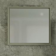 Denko Beyoğlu 85 cm Aynalı Üst Modülü Mdf Gri Banyo Dolabı