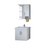 Denko Lotus 60 cm Mdf Lake Banyo Dolabı Takımı
