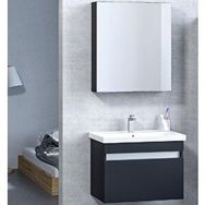 Denko More 65 cm Mdf Siyah Banyo Dolabı Takımı