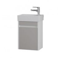 Denko Natalia 40 cm Mdf Kül Gri Banyo Dolabı Takımı