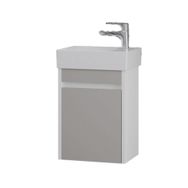 Denko Natalia 40 cm Mdf Kül Gri Banyo Dolabı Takımı
