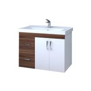 Denko Petra 85 cm Banyo Dolabı Alt Modül ve Seramik Lavabo