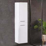 Denko Terra 35 cm Mdf Beyaz Banyo Boy Dolabı