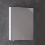 Denko Terra 60 cm Mdf Antrasit Gri Aynalı Üst Modülü Banyo Dolabı