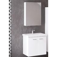 Denko Terra 65 cm Mdf Beyaz Banyo Dolabı Takımı