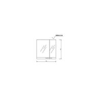 Denko Terra 75 cm Dolaplı Ayna