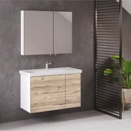 Denko Terra 90 cm Mdf Alize Banyo Dolabı Takımı
