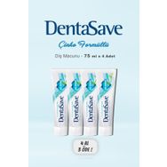 DentaSave 4x75 ml Ağız Kokusu Çinko Formül Diş Macunu