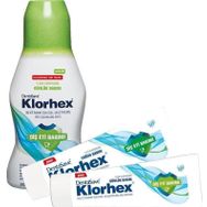 DentaSave Klorhex Günlük Bakım 300 ml Ağız Çalkalama Suyu Günlük ve Yoğun Bakım 75 ml Diş Macunu