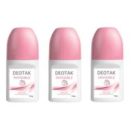 Deotak 3x35 ml İnvisible Kadın Roll On Deodorant