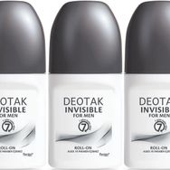 Deotak For Men Invisible 3x35 ml Erkek Roll-On Deodorant