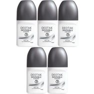 Deotak Invisible 35 ml 5 Adet Erkek Roll-On