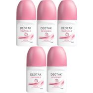 Deotak Invisible 35 ml 5 Adet Kadın Roll-On