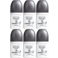 Deotak Invisible 35 ml 6 Adet Erkek Roll-On