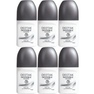 Deotak Invisible 35 ml 6 Adet Erkek Roll-On