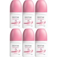 Deotak Invisible 35 ml 6 Adet Kadın Roll-On