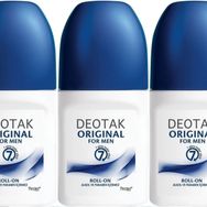 Deotak Original For Men 3x35 ml Roll-On Deodorant