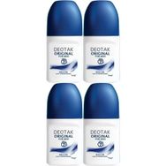 Deotak Original For Men 4x35 ml Roll-On Deodorant