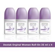 Deotak Original Roll-On 4x35 ml Erkek Deodorant