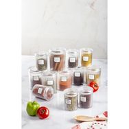 Depa 12'li Barok Yuvarlak 2 Boy 6x500+6x250 ml Saklama Kabı