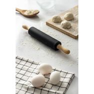 Depa 30x4,5 cm Bambu Saplı Silikon Gövdeli Siyah Merdane