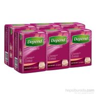 Depend Büyük Boy 6x9 Adet Emici Kadın Külot