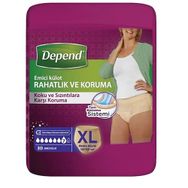 Depend Ekstra Büyük 10 Adet Kadın Emici Külot