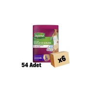 Depend Kadın Büyük Large Beden 6x9 Adet Emici Külot