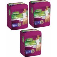 Depend Kadın Extra Büyük Beden 3x9 Adet Emici Külot