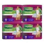 Depend Kadın Orta 120 Adet Emici Külot Hasta Bezi