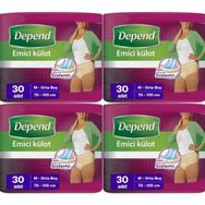Depend Kadın Orta 120 Adet Emici Külot Hasta Bezi