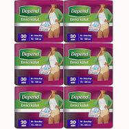 Depend Kadın Orta 180 Adet Emici Külot Hasta Bezi