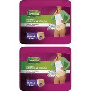 Depend L Beden 20 Adet Kadın Emici Külot