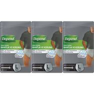 Depend L Beden 24 Adet Erkek Emici Külot Hasta Bezi