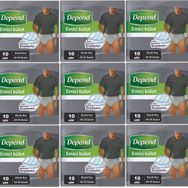 Depend Large 9x10 Adet Emici Külot Erkek Hasta Bezi