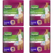 Depend Medium Boy Kadın 4x10 Adet Emici Külot