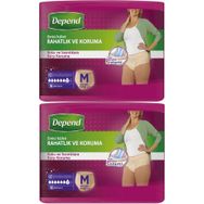 Depend Orta Kadın 32 Adet Emici Külot Hasta Bezi