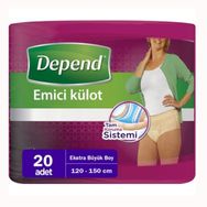 Depend XL 120-150 cm 20 Adet Emici Külot