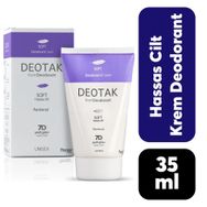 Depitak 35 ml Deotak Hassas Cilt Deodorant Krem