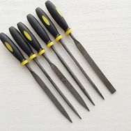 Depolife 160 mm Ahşap Plastik Saplı Mini Törpü Eğe Seti