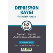 Depresyon Kaygı Farkındalık Kartları - 52 Kart - Alex Korb