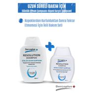 Derco Plus Resolution 150 ml Kepek Karşıtı ve 300 ml Günlük Bakım Şampuan