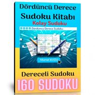 Dereceli Zor Sudoku Kitabı Dördüncü Derece
