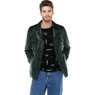 Dericlub E-1024 Deri Yeşil Erkek Ceket