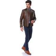 Dericlub E-1087 Camel Erkek Deri Mont