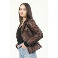 Dericlub YB-2164 Camel Kadın Mont