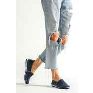Deripabuc DP16-0066 Hakiki Deri Lacivert Kadın Deri Casual Ayakkabı