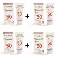 DermaDerm Sun Protection SPF 50 4x100 ml Krem